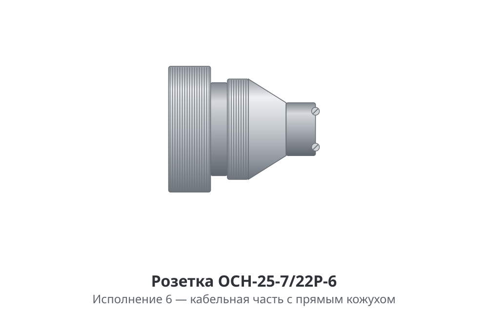 Розетка ОСН-25-7/22Р - изображение 3